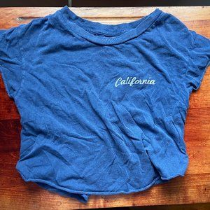 Brandy Melville Blue California T shirt